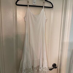 Matilda Jane dress extender, size L, cream lace